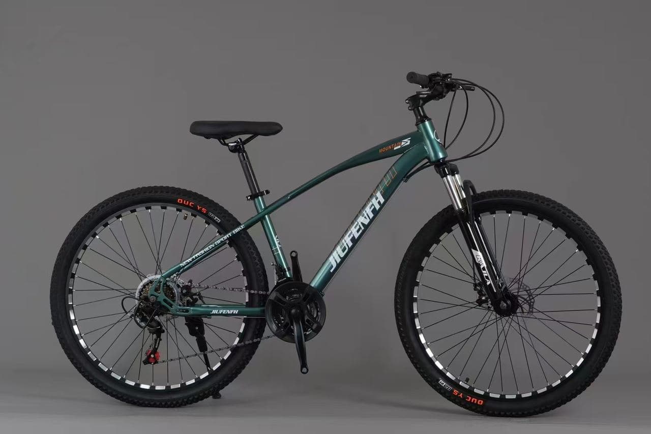 JIUFENTA Discovery Mountain Bike with Spoked Wheels 3