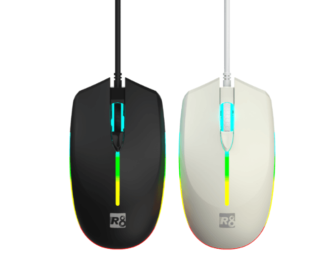 R8 1660 4D Wired Mouse, 800-1200-1600 DPI 2