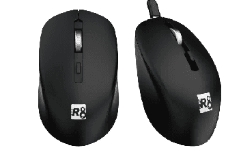 R8 G506 4D Wireless 2.4G & Bluetooth Rechargeable Mouse, 800-1200-1600 DPI, 4 Buttons 2