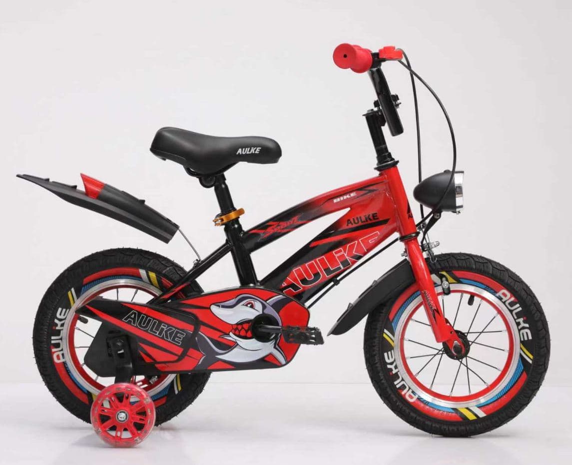 AULKE AUL Kids Bike with Headlamp and Mudguards 5