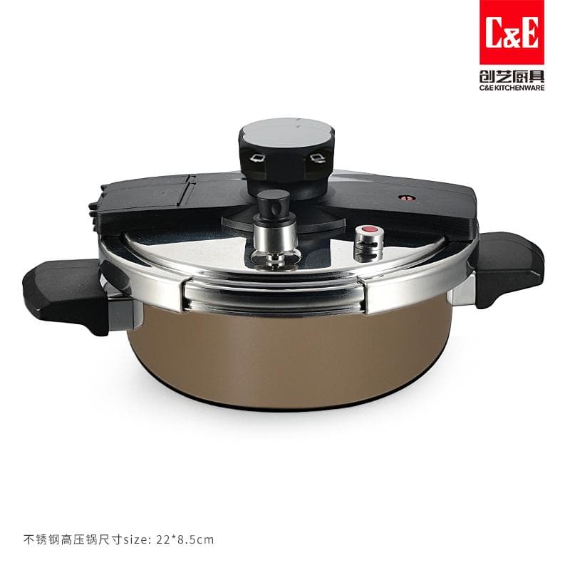 DSB22 Pressure Cooker, 3 Litre, 22cm, Folding Handles 5