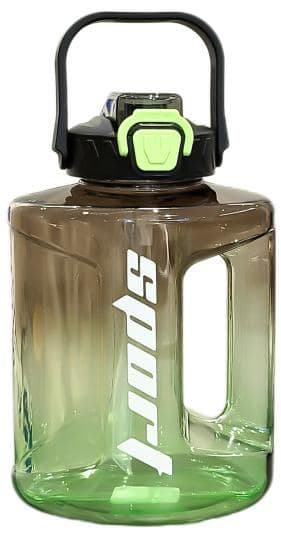 Plastic Water Bottle, 640 ml, PC+PP, 7 x 18.7 cm, Ref. WB60633