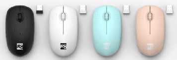 R8 1731 2.4G 3D Wireless Mouse, 1200 DPI, 3 Buttons