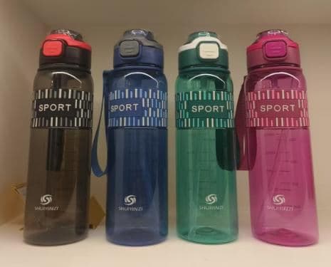 Large-Capacity Plastic Water Bottle, 2000 ml, PC+PP, Ref. WB60466