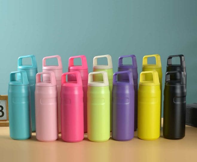 Diwangxin DWX-5224B Sports Flask with Lever Handle Lid 2