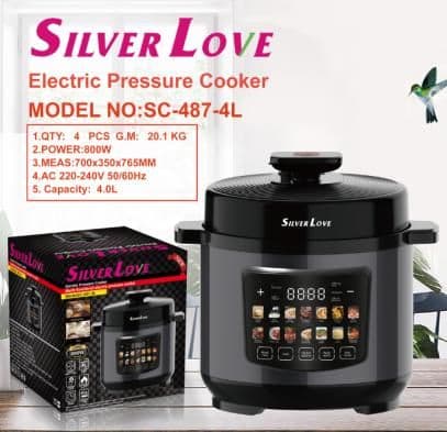 Electric Pressure Cooker SC-487, 5L, 900W