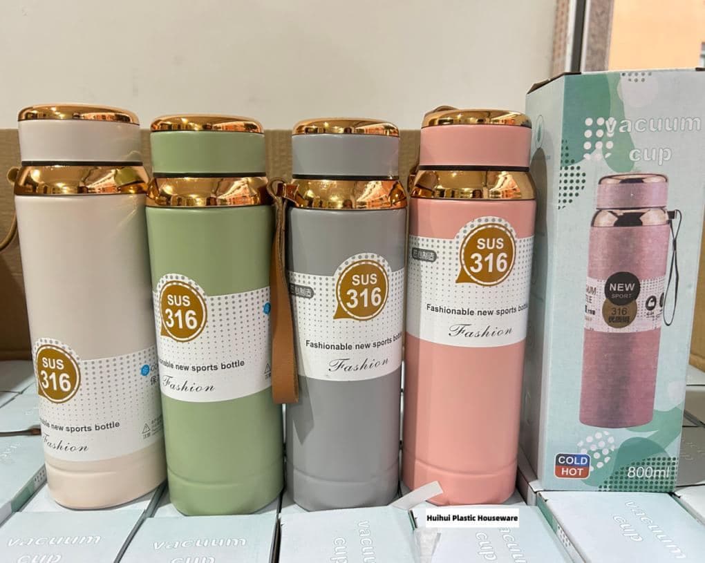 Star Stainless Steel Vacuum Flask, 800 ml, Ref. F113