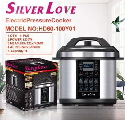 Electric Pressure Cooker, 8L, 1300W (ref 21-252)