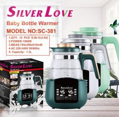 Baby Bottle Warmer SC-381, 1.3L, 1500W