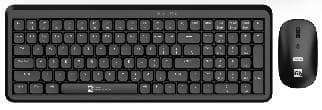 R8 GT100 2.4G & BT Wireless Keyboard and Mouse Combo English & Arabic layout, 105 Keys 2