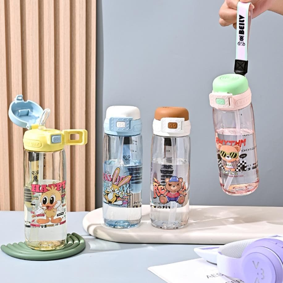 Plastic Water Bottle, 550 ml, Tritan, Ref. WB60890