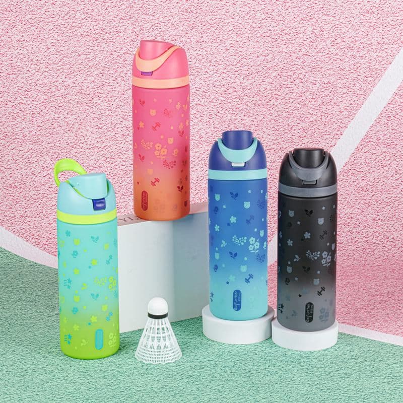 Plastic Water Bottle, 680 ml, PC+PP, 8.2 x 19.5 cm, Ref. WB60302