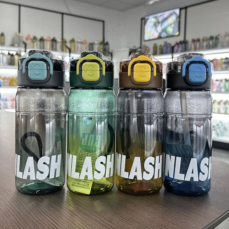 Plastic Water Bottle, 680 ml, PC+PP, Ref. WB60176