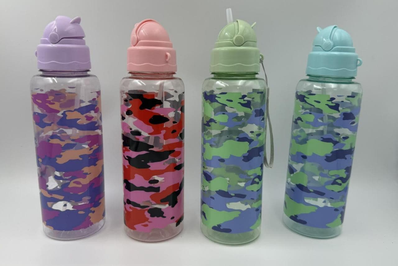 Plastic Water Bottle, 770 ml, PET, 25.5 x 7.5 cm, Ref. WB61003 5
