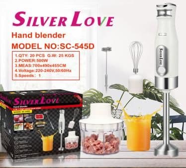 5-in-1 Hand Blender Set SC-545D, 500W