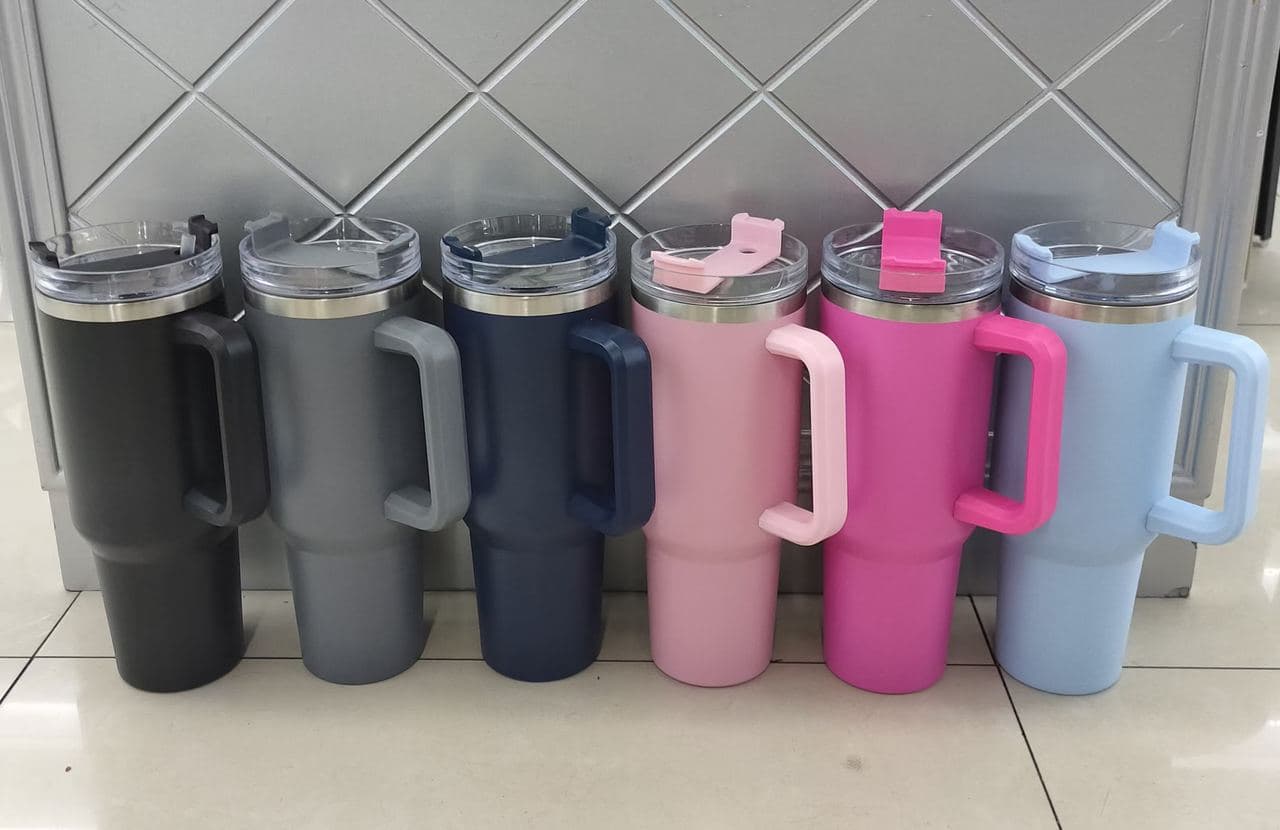 Diwangxin 5220 Car Tumbler with Handle and Straw, 1200ml 3
