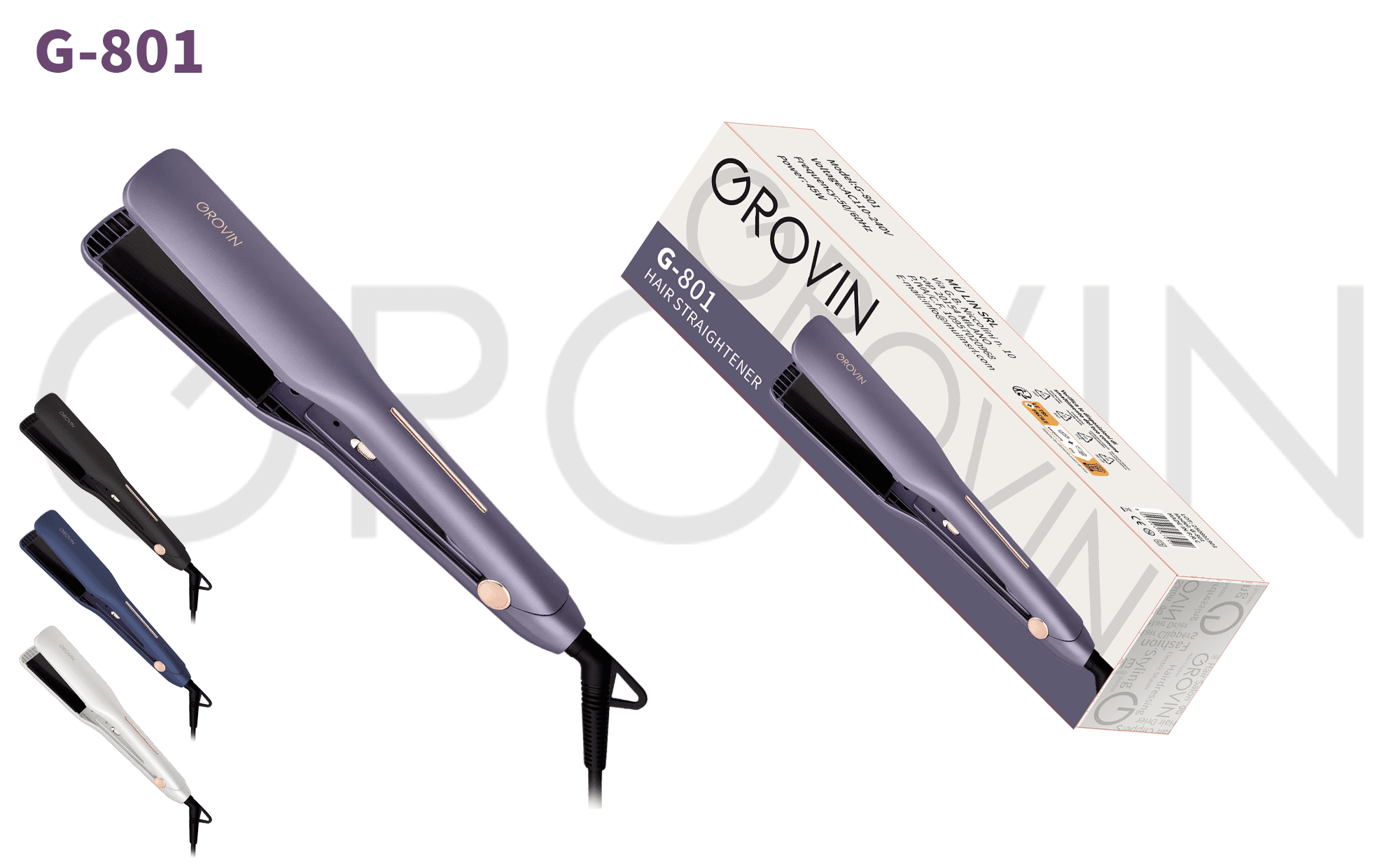 GROVIN G-801 Hair Straightener