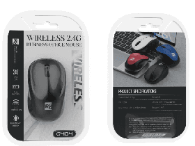 R8 G404 3D Wireless Office Mouse, 1200 DPI, 3 Buttons 3