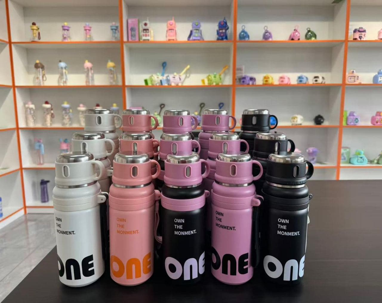 Sports Stainless Steel Vacuum Flask, Ref. S015