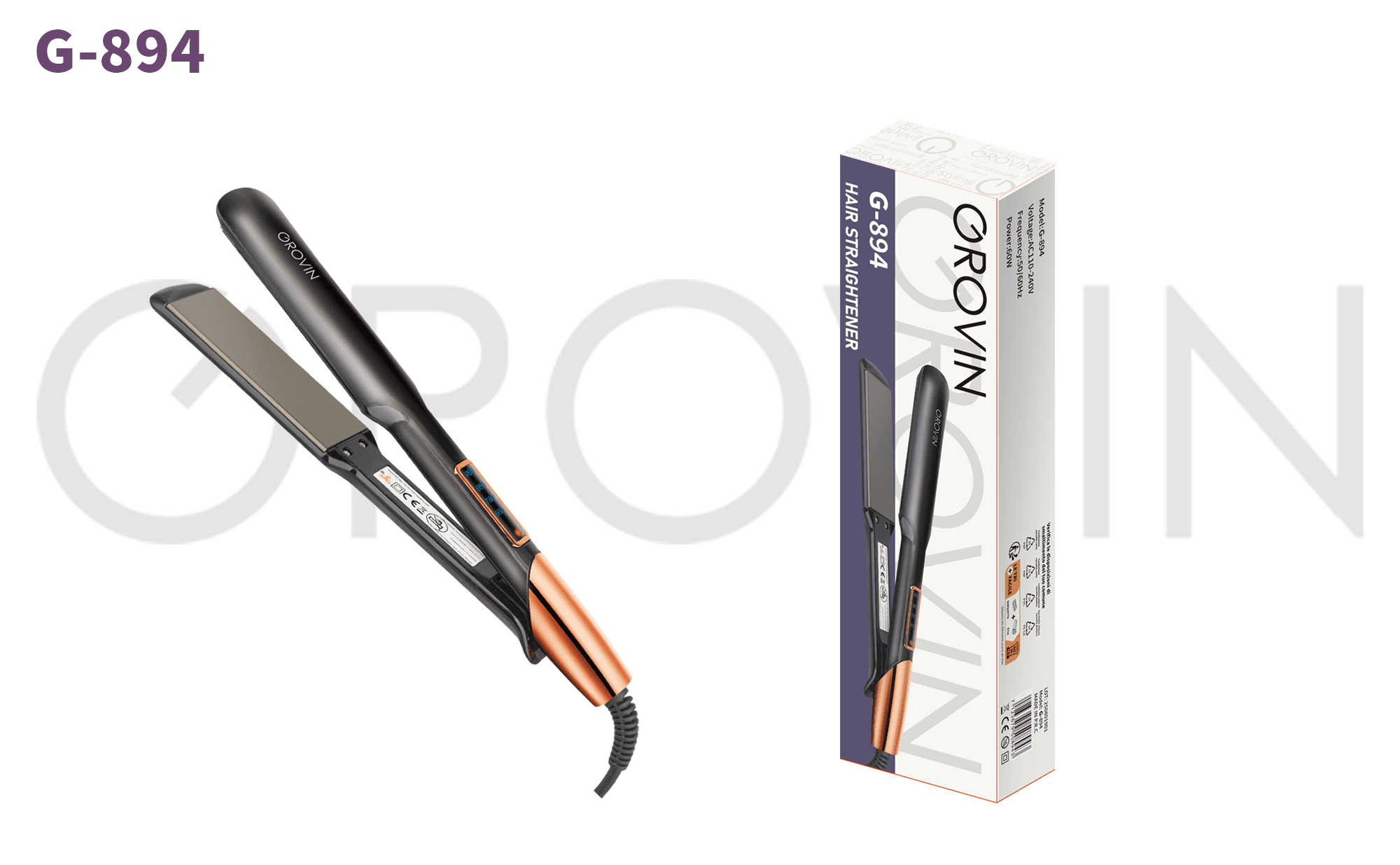 GROVIN G-894 Hair Straightener