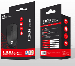 R8 1708 3D Wireless Mouse, 1200 DPI, 3 Buttons