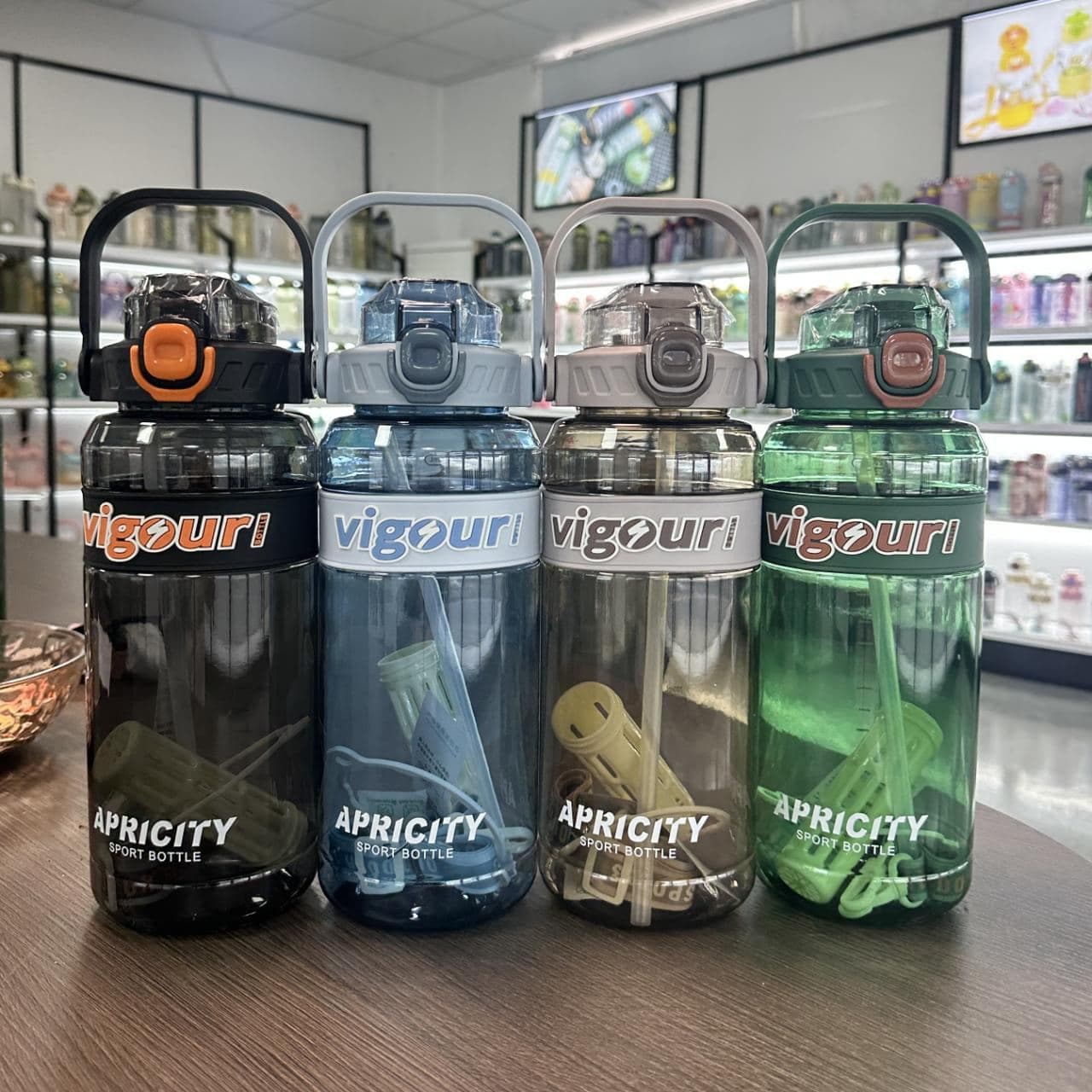 Plastic Water Bottle, 750 ml, PC+PP, Ref. WB60245