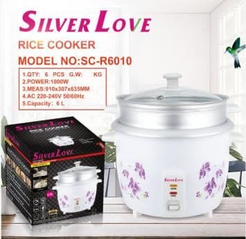 Rice Cooker SC-R6010, 6L, 1000W