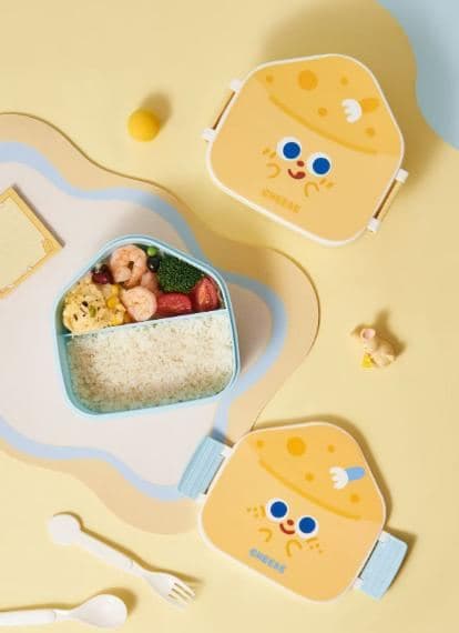 Pear PP Plastic Lunch Box, 1350 ml