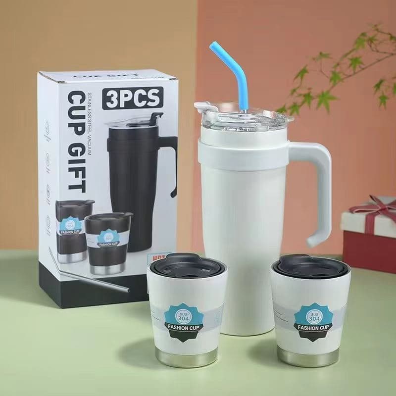 Diwangxin 5179-2 Gift Set, 1200ml Handled Tumbler with Two Cups 4
