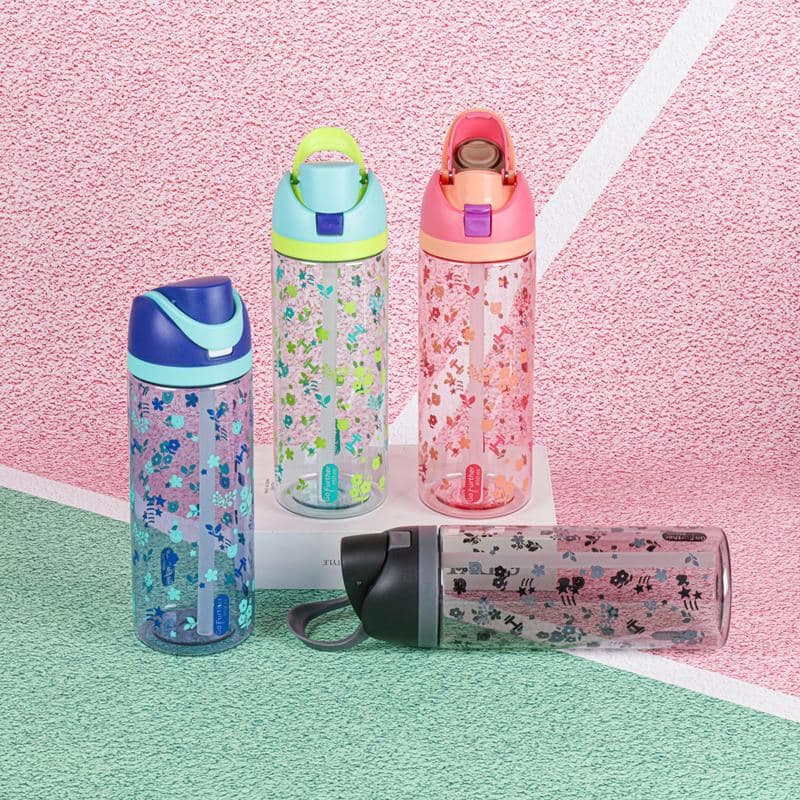 Plastic Water Bottle, 760 ml, PC+PP, 9.6 x 19.8 cm, Ref. WB60301
