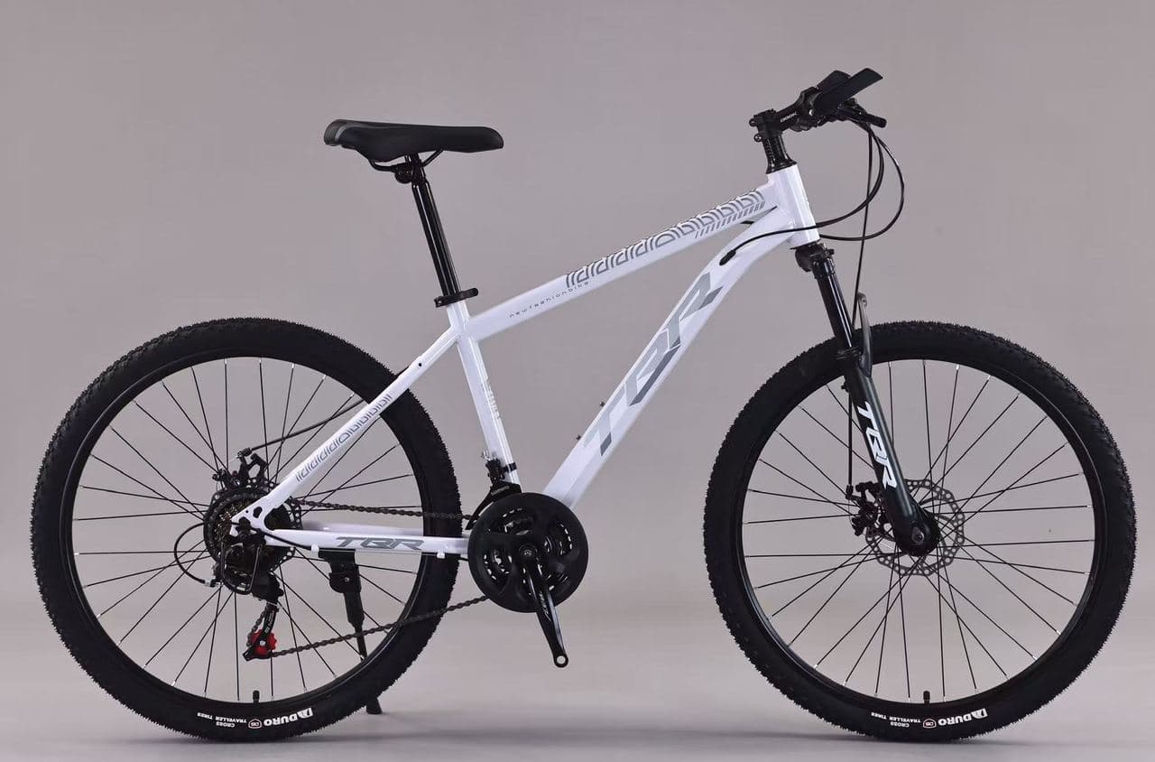TB01 Mountain Bike, Steel Frame, 21-Speed Disc Brake