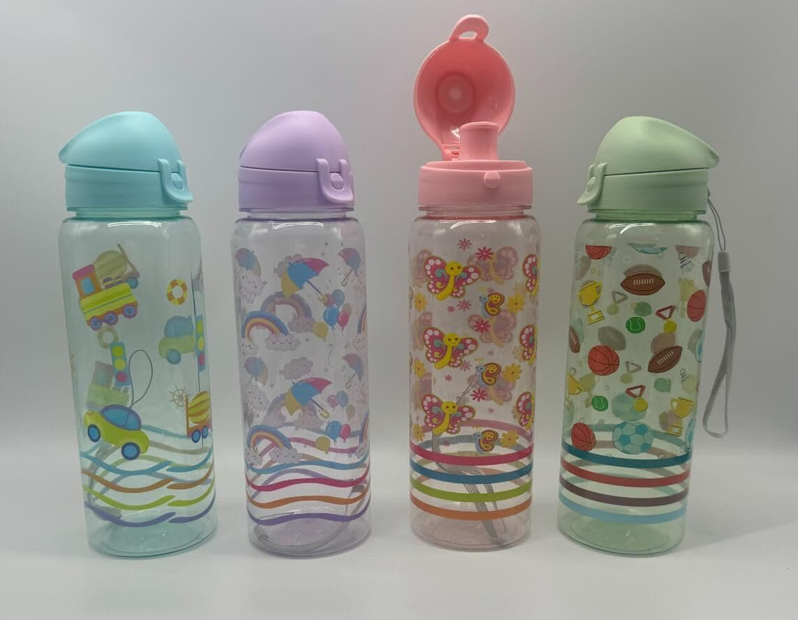 Plastic Water Bottle, 770 ml, PET, 24.5 x 7.5 cm, Ref. WB61065 6