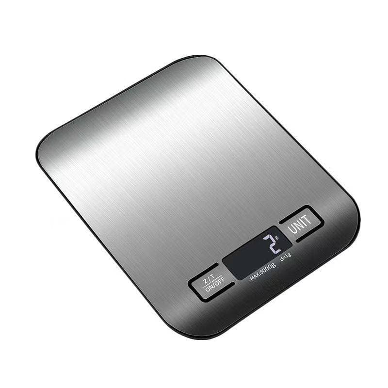 Slim Stainless Steel Kitchen Scale, 5kg/1g
