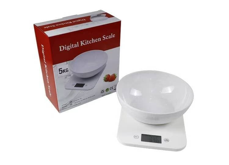 Portable Kitchen Scale 5kg (with Bowl) 3