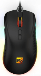 R8 G210 7D Wired Gaming Mouse RGB Lighting, 1200-2400-3200-4800-7200 DPI 2