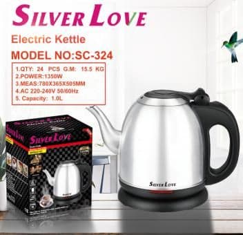 Electric Kettle SC-324, 1.0 L, 1350W