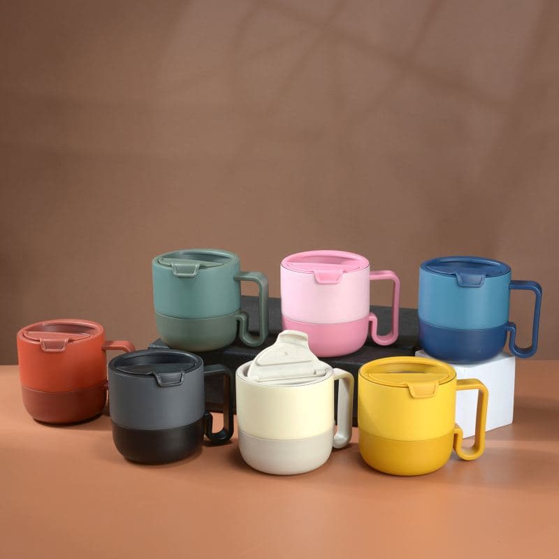 Diwangxin 5223 Handled Mug with Sliding Lid, 425ml 3
