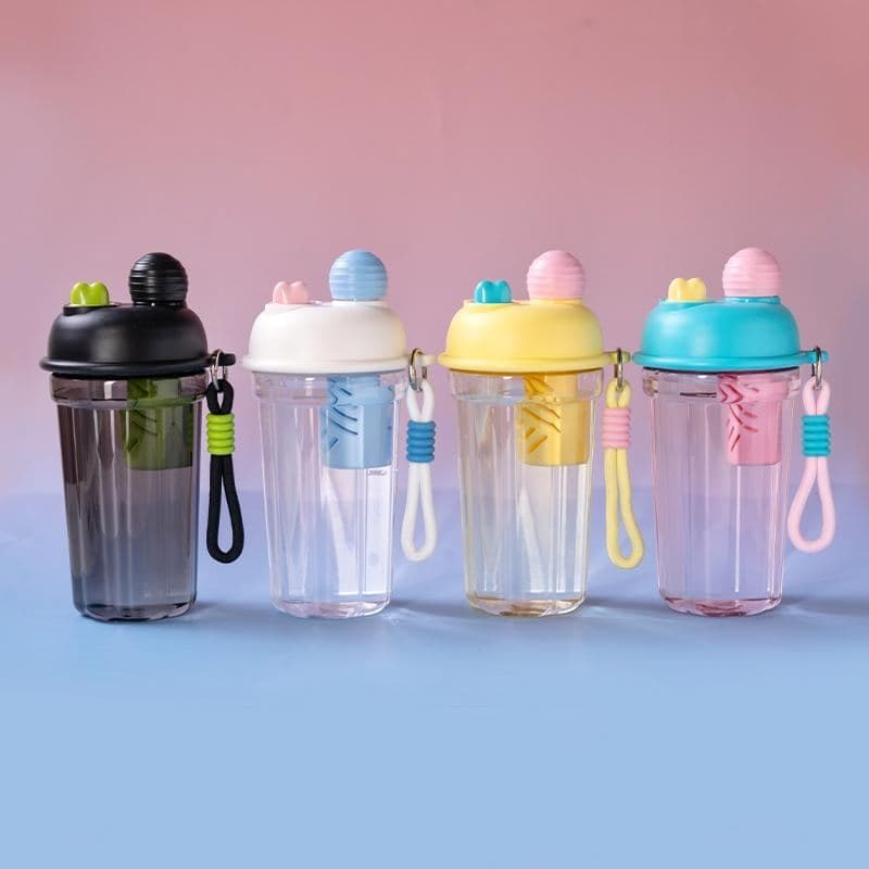 Plastic Water Bottle, 850 ml, PC+PP, Ref. WB60041