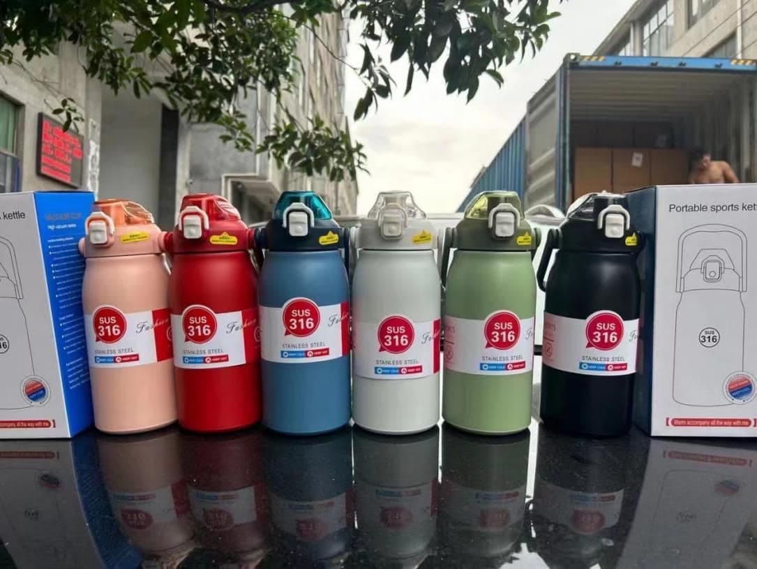 Stainless Steel Vacuum Flask, 1000 ml, Ref. F195