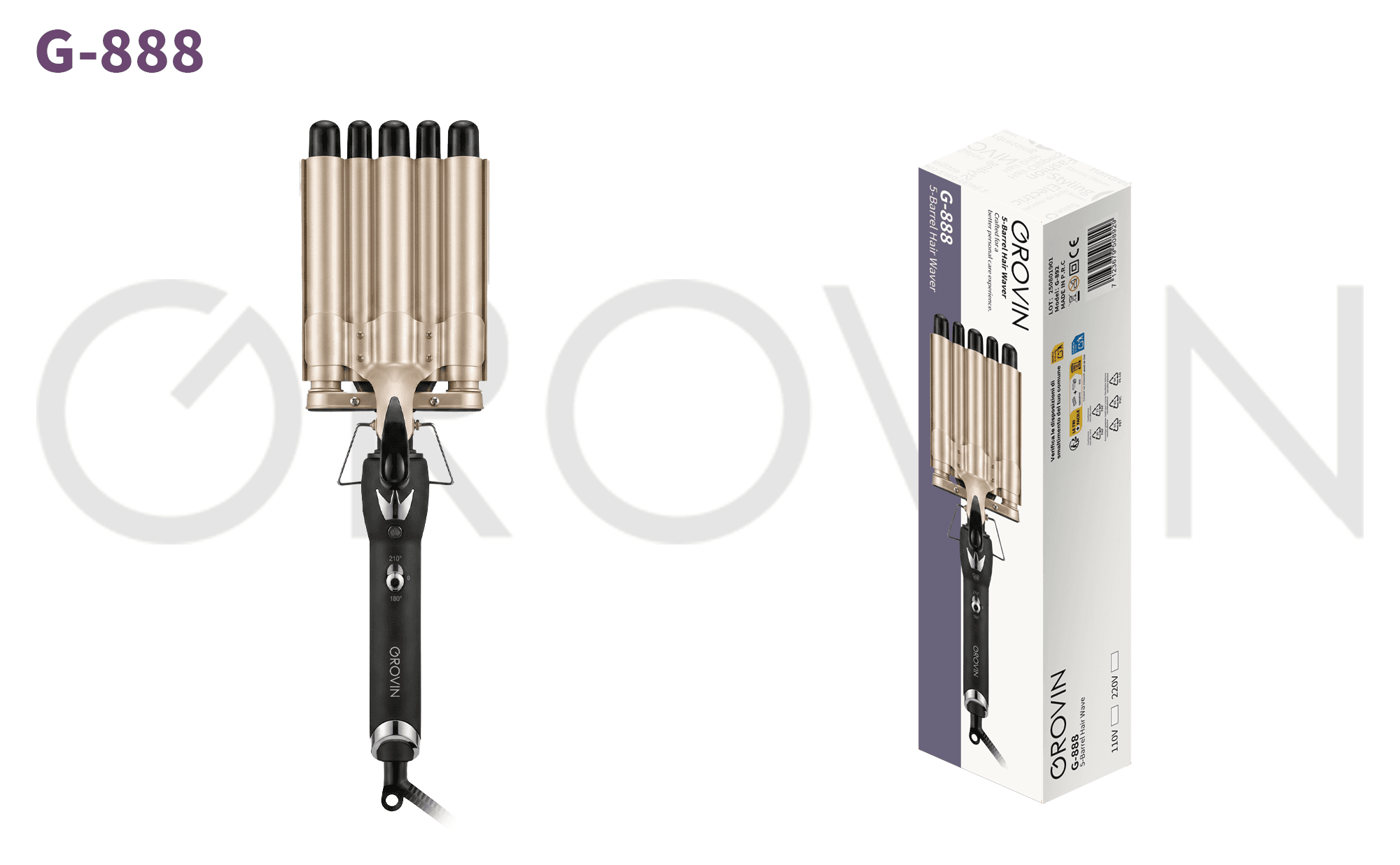 GROVIN G-888 Curling Iron