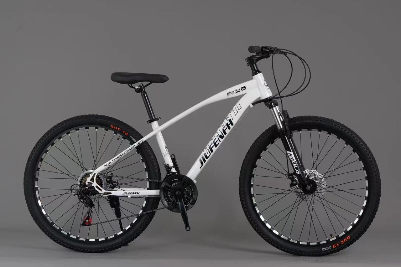 JIUFENTA Discovery Mountain Bike with Spoked Wheels