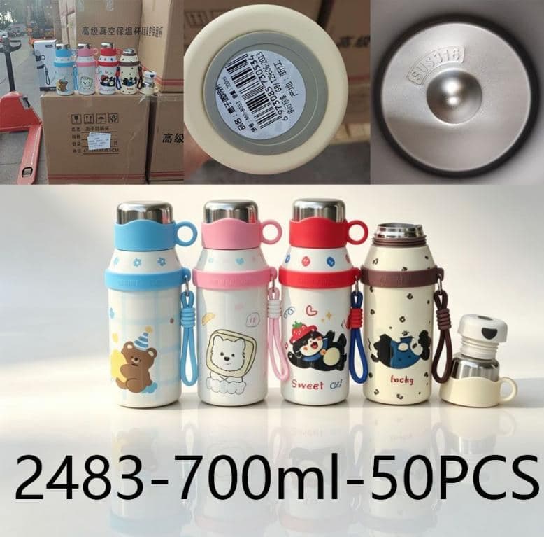 Stainless Steel Vacuum Flask, 500 ml, Ref. T0134