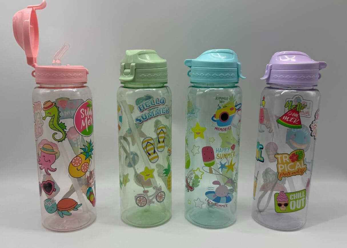 Plastic Water Bottle, 770 ml, PET, 23.5 x 7.5 cm, Ref. WB61087 2