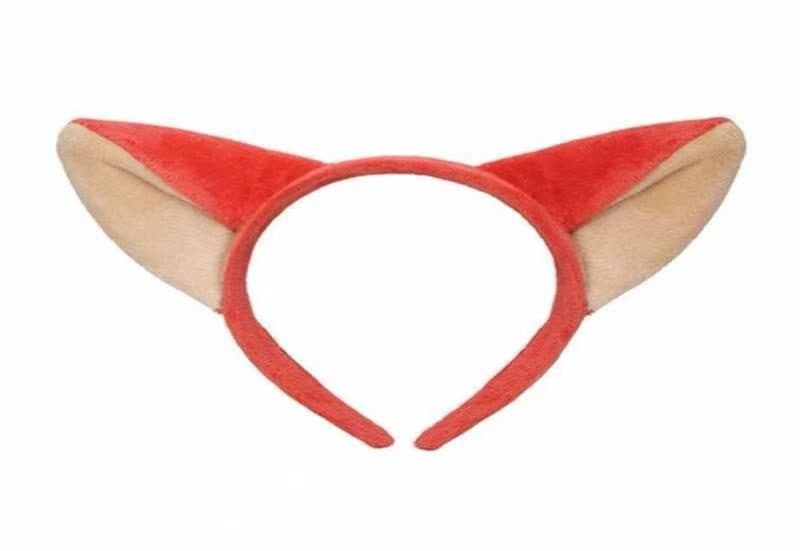 Cat Ear Headband, Red
