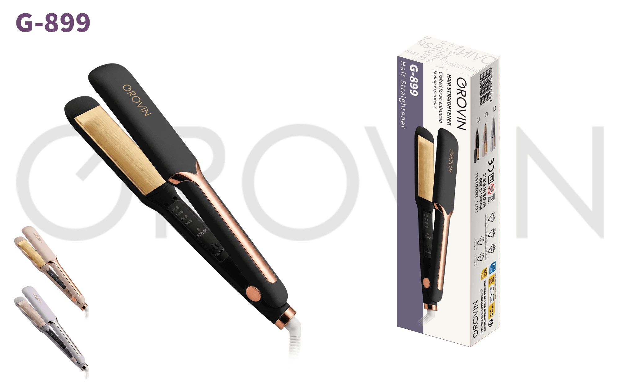 GROVIN G-899 Hair Straightener