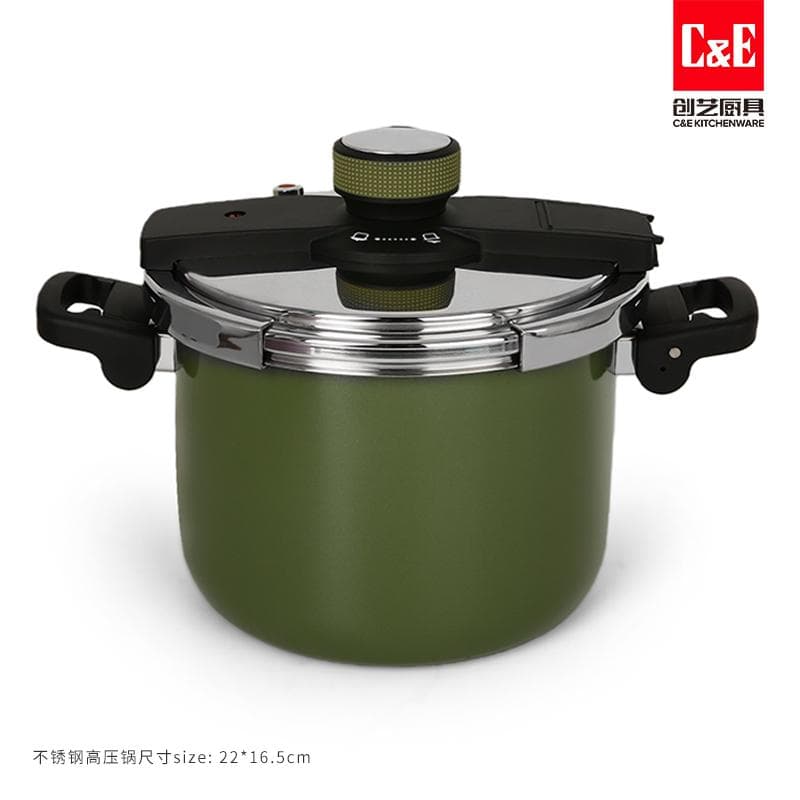 DSB22 Pressure Cooker, 6 Litre, 22cm, Folding Handles 3