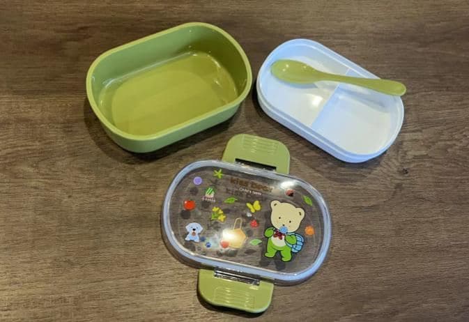 PP Plastic Lunch Box, 1050 ml, 20.5 x 14.5 x 8 cm