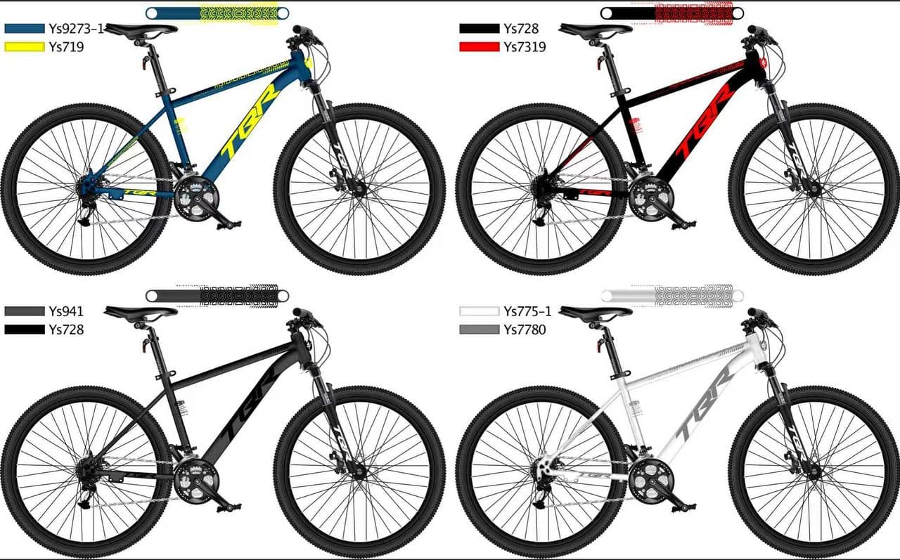 TB01 Mountain Bike, Steel Frame, 21-Speed Disc Brake 3