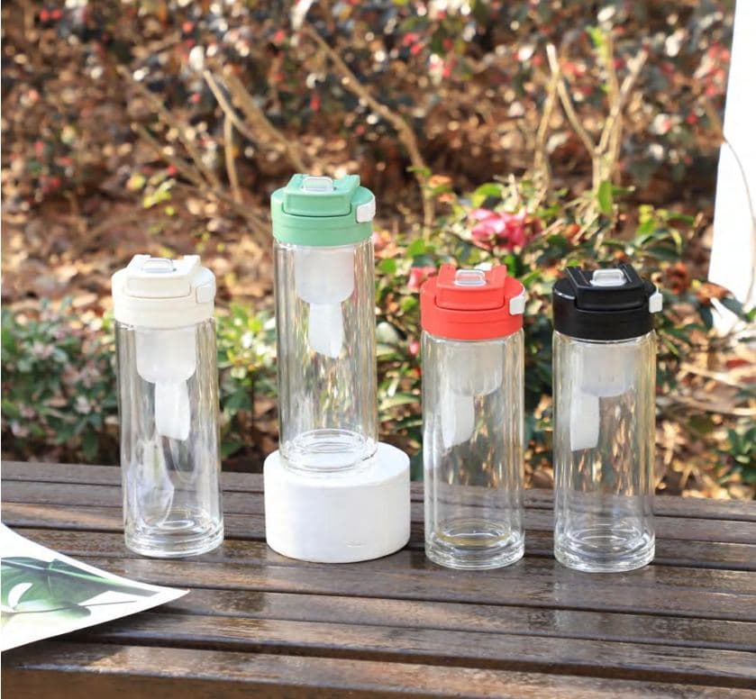 Diwangxin SY-159 Glass Bottle with Magnetic Lid, 480ml 2