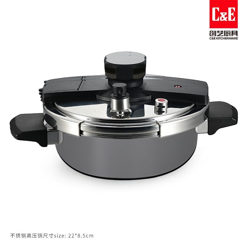 DSB22 Pressure Cooker, 3 Litre, 22cm, Folding Handles 2
